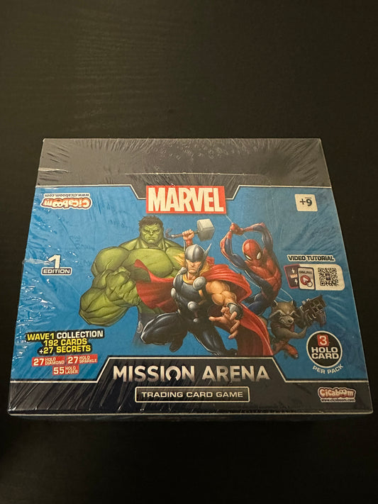 Sealed Marvel Ciccaboom Mission Arena Boosterbox